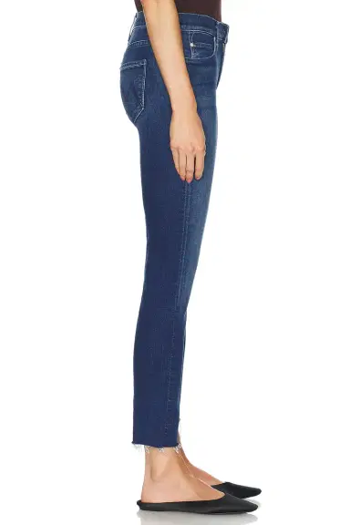 Mother The Mid Rise Dazzler Ankle Fray Jeans | Thumbnail 5 Mother The Mid Rise Dazzler Ankle Fray Jeans | Thumbnail 5