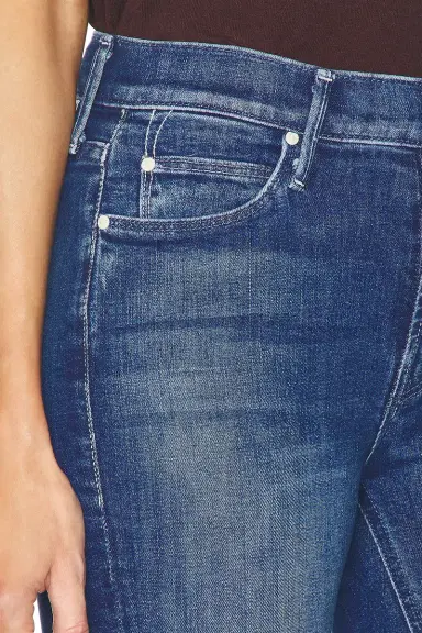 Mother The Mid Rise Dazzler Ankle Fray Jeans | Thumbnail 8 Mother The Mid Rise Dazzler Ankle Fray Jeans | Thumbnail 8