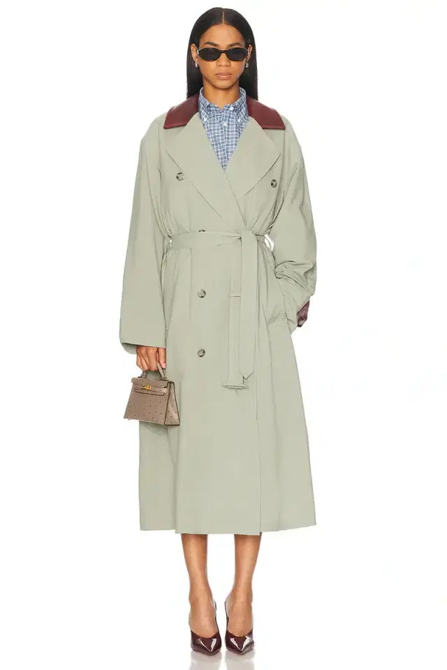 Mimchik Slouchy Trench Coat
