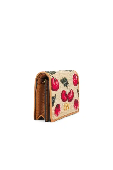 Valentino Garavani V Logo Signature French Flap Wallet | Thumbnail 3