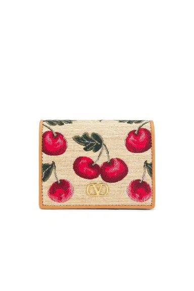 Valentino Garavani V Logo Signature French Flap Wallet | Thumbnail 1