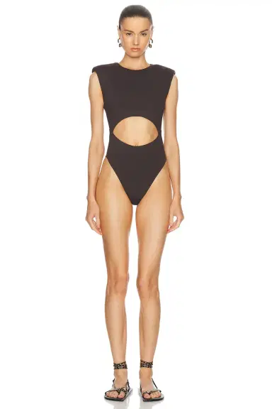 Alaïa Cutout One Piece Swimsuit | Thumbnail 1 Alaïa Cutout One Piece Swimsuit | Thumbnail 1
