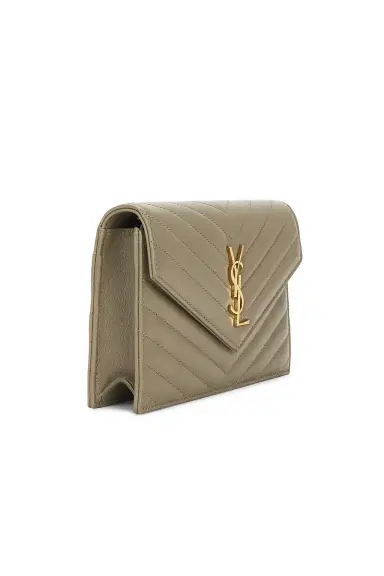 Saint Laurent Envelope Chain Wallet | Thumbnail 3 Saint Laurent Envelope Chain Wallet | Thumbnail 3