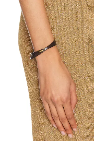 Saint Laurent Double Wrap Bracelet | Thumbnail 2