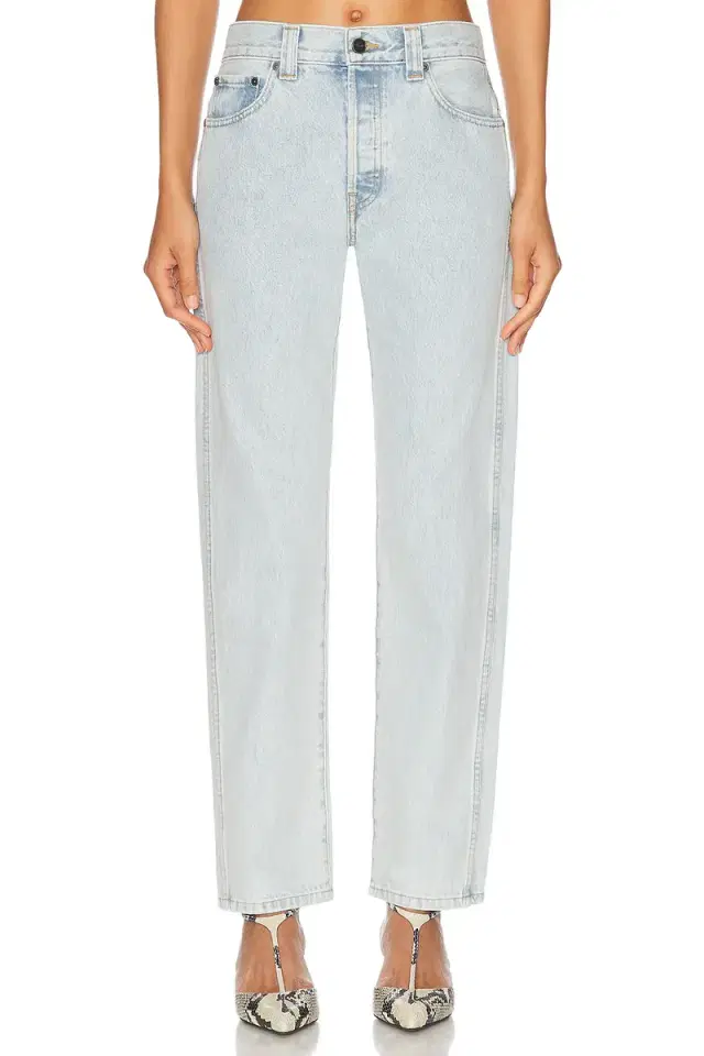 KHAITE Callum Straight Leg Jeans