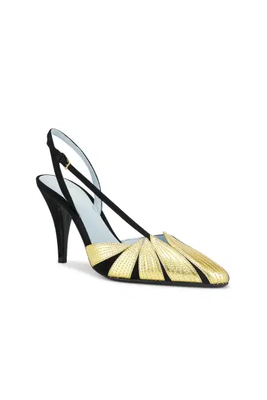 Valentino Garavani Foliefoliage Sling Back Pump | Thumbnail 2 Valentino Garavani Foliefoliage Sling Back Pump | Thumbnail 2