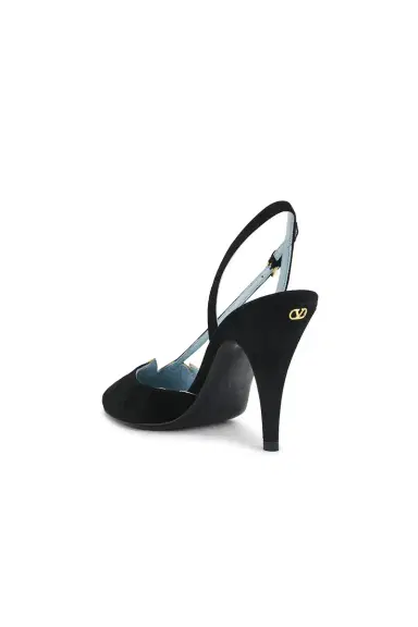 Valentino Garavani Foliefoliage Sling Back Pump | Thumbnail 3 Valentino Garavani Foliefoliage Sling Back Pump | Thumbnail 3