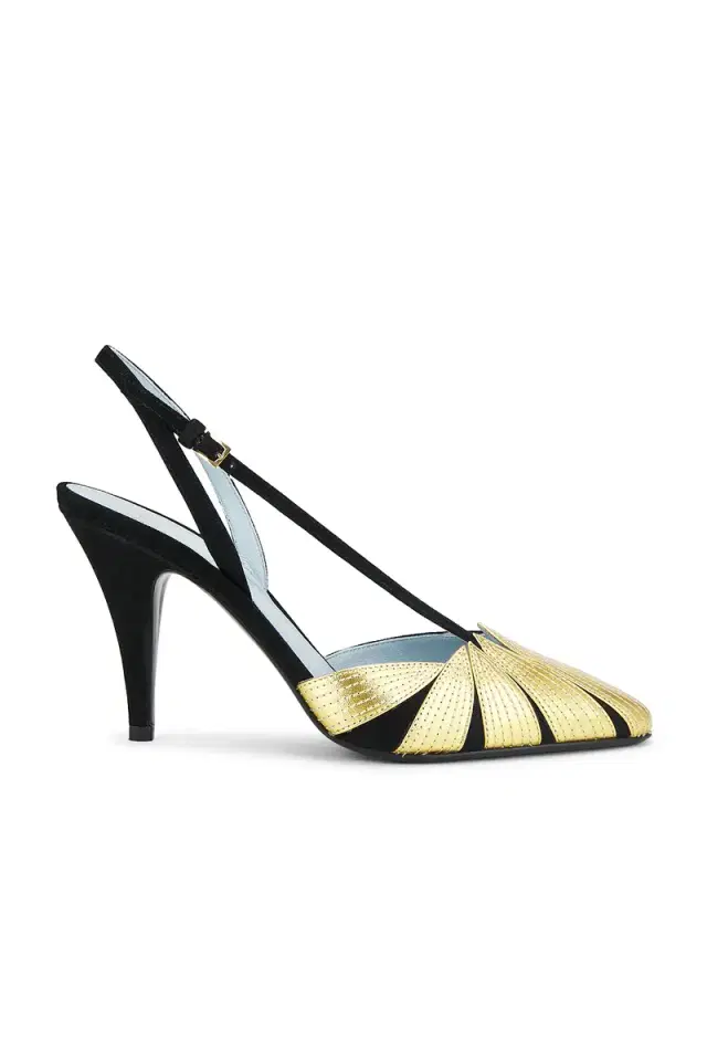 Valentino Garavani Foliefoliage Sling Back Pump