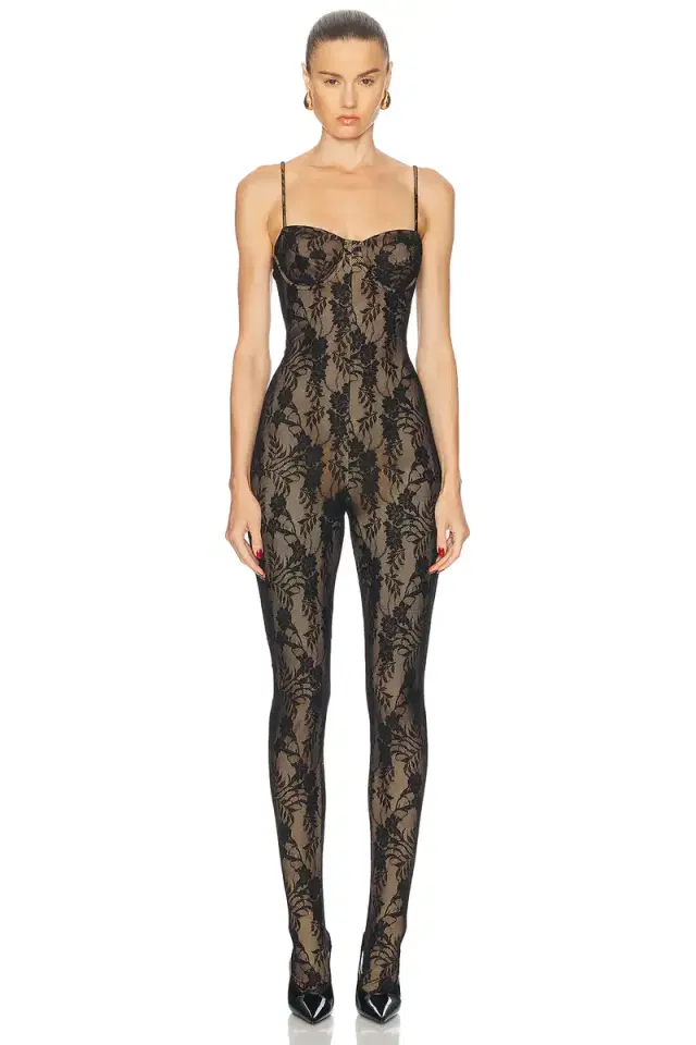 Norma Kamali Underwire Catsuit