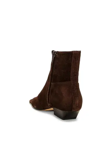 KHAITE Marfa Classic Flat Ankle Boot | Thumbnail 3