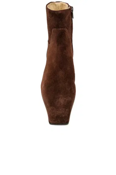 KHAITE Marfa Classic Flat Ankle Boot | Thumbnail 4