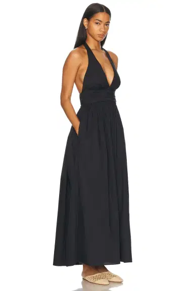 Matteau Plunge Halter Dress | Thumbnail 2