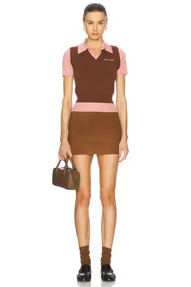 Miu Miu Sweater Vest | Thumbnail 4 Miu Miu Sweater Vest | Thumbnail 4