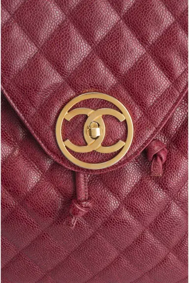 Chanel Chanel Caviar Drawstring Backpack | Thumbnail 5 Chanel Chanel Caviar Drawstring Backpack | Thumbnail 5