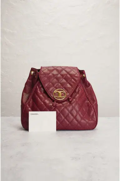 Chanel Chanel Caviar Drawstring Backpack | Thumbnail 9 Chanel Chanel Caviar Drawstring Backpack | Thumbnail 9