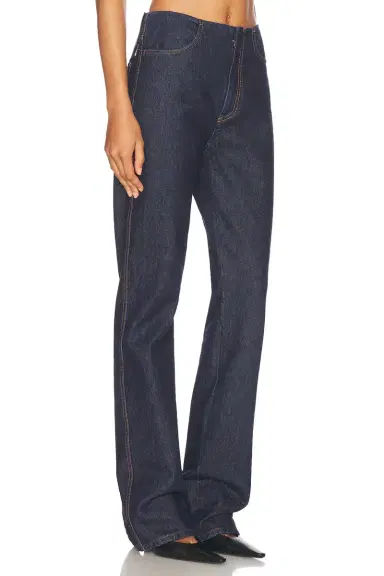 Sportmax Aligi Split Hem Leg Jeans | Thumbnail 2