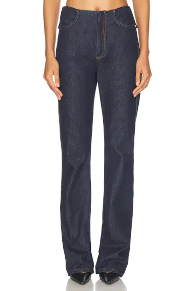 Sportmax Aligi Split Hem Leg Jeans | Thumbnail 1