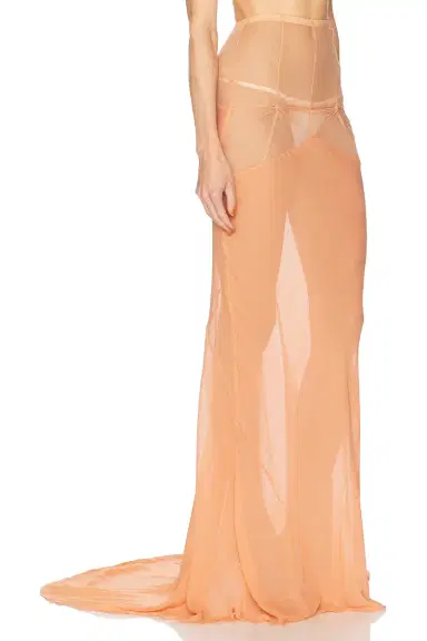 THE ATTICO Long Skirt | Thumbnail 2