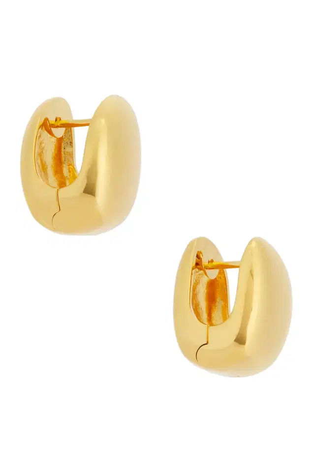 Dévé Quart De Soleil Hoop Earrings