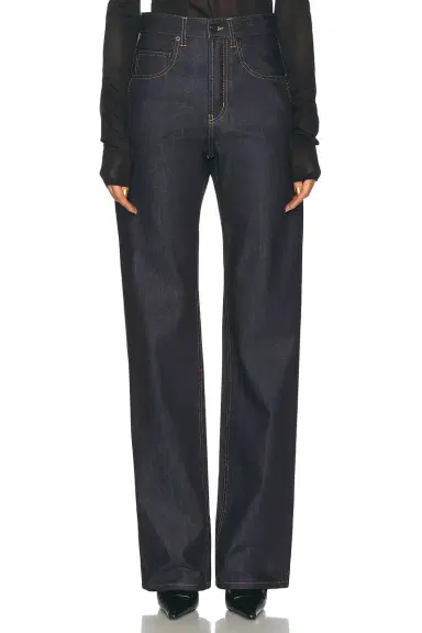 Saint Laurent Bootcut Leg Jeans | Thumbnail 1