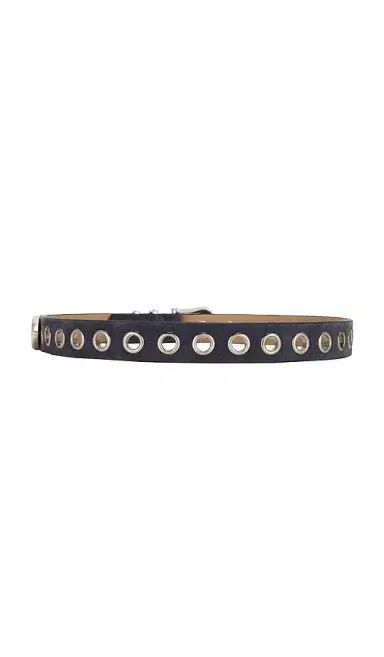 Understated Leather Eyelet Belt | Thumbnail 2 Understated Leather Eyelet Belt | Thumbnail 2