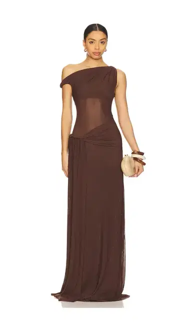 MISHA Sisal Maxi Dress | Thumbnail 1