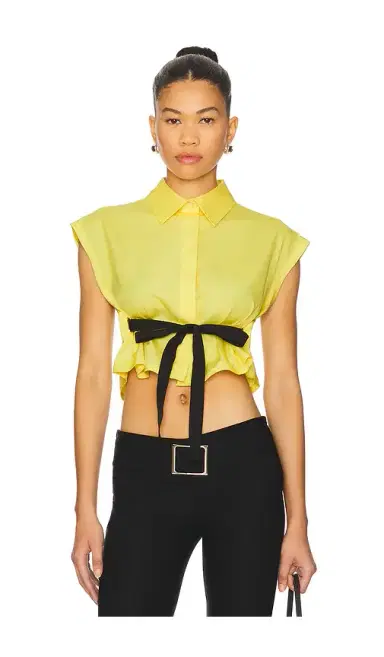 MSGM Tied Waist Shirt | Thumbnail 1