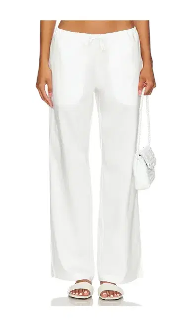 Frankies Bikinis Daisy Poplin Pant | Thumbnail 1 Frankies Bikinis Daisy Poplin Pant | Thumbnail 1