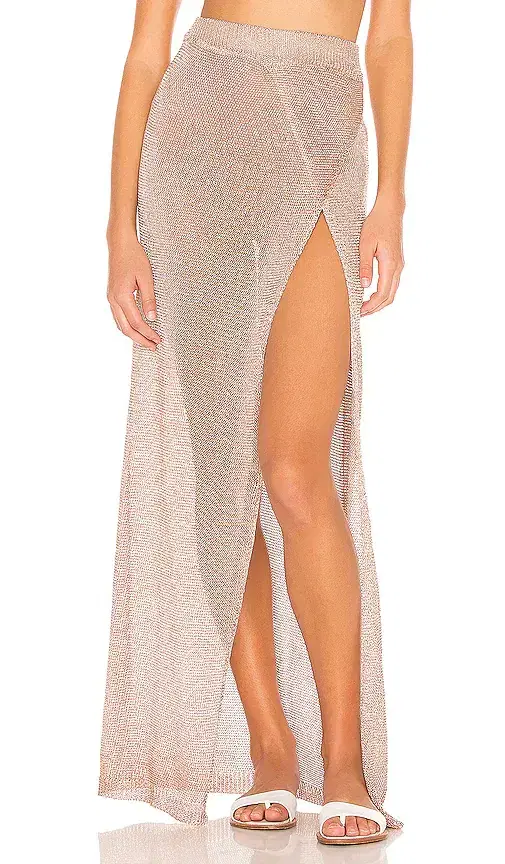 Keva Wrap Maxi Skirt