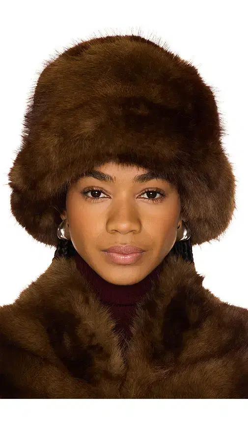 Gilly Mink Bucket Hat