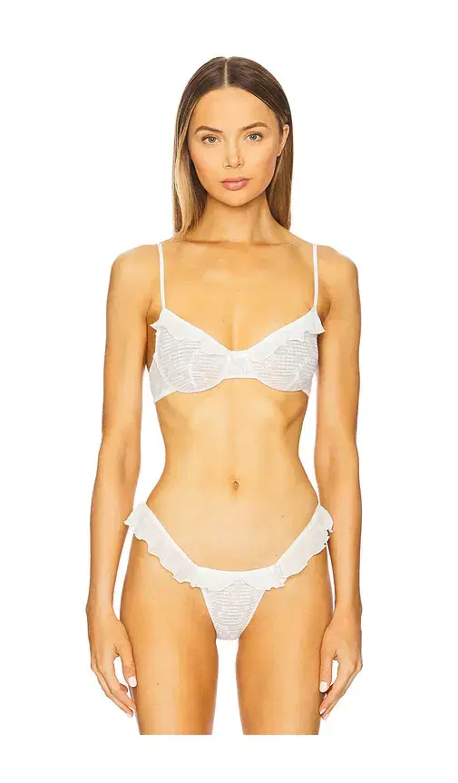Only Hearts Ruffle Underwire Bra