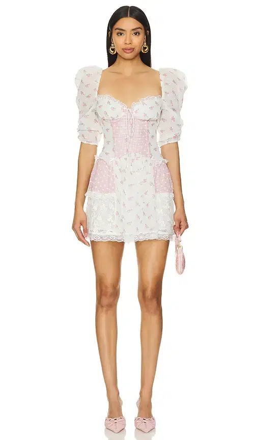 For Love & Lemons Francine Mini Dress