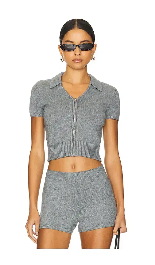 GUIZIO Calesia Zip-up Top