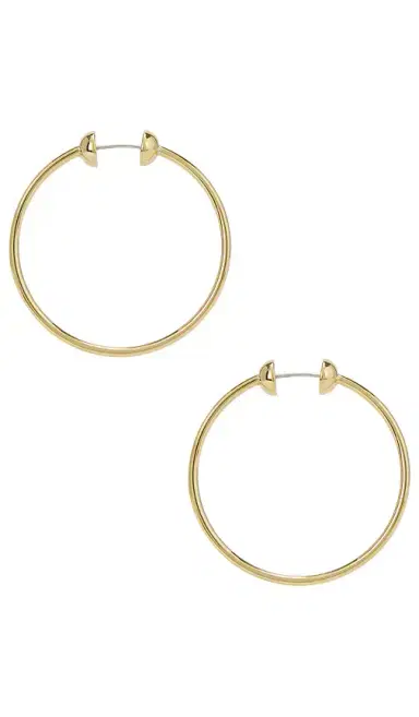 Jenny Bird Icon Small Hoops | Thumbnail 2