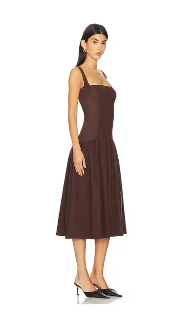 WeWoreWhat Smocked Drop Waist Midi Dress | Thumbnail 2