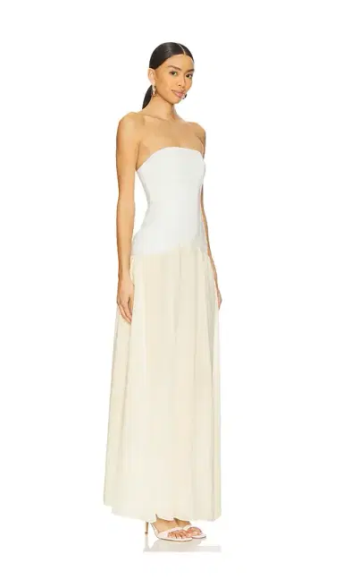 WeWoreWhat Corset Sheer Midi Dress | Thumbnail 2