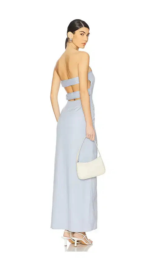 La Porte Romy Strapless Panel Back Dress