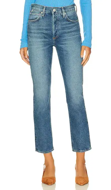 Citizens of Humanity Charlotte High Rise Straight Jeans | Thumbnail 1 Citizens of Humanity Charlotte High Rise Straight Jeans | Thumbnail 1