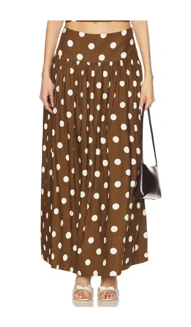 MAJORELLE Dot Maxi Skirt | Thumbnail 1 MAJORELLE Dot Maxi Skirt | Thumbnail 1