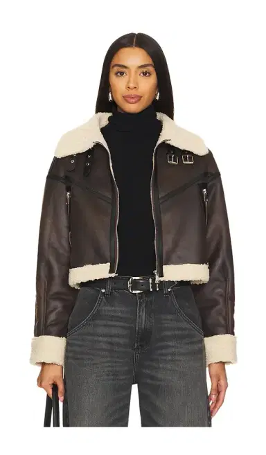 superdown Amelia Faux Leather Jacket | Thumbnail 1