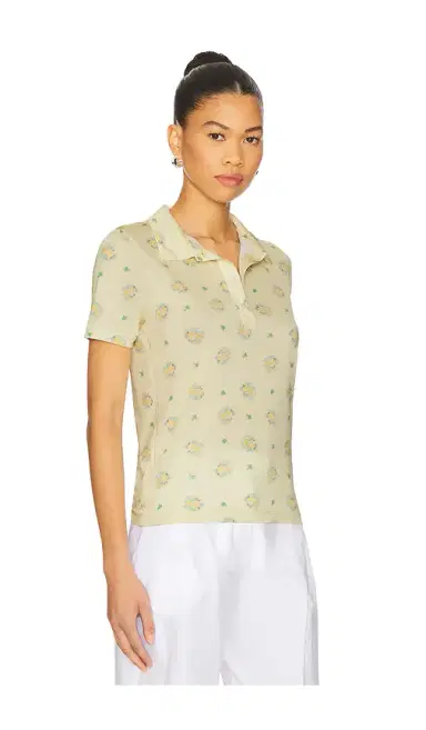Vivetta Floral Print Polo | Thumbnail 2