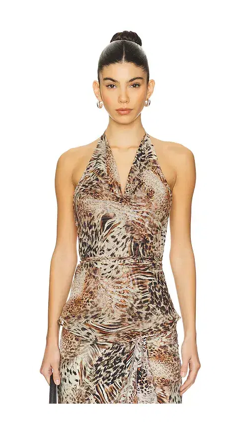 LIONESS Banks Halter Top