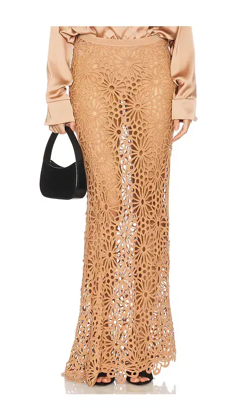 Norma Kamali Obie Long Skirt