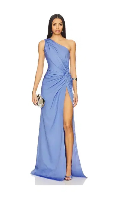 Sau Lee Helene Crepe Dress | Thumbnail 1 Sau Lee Helene Crepe Dress | Thumbnail 1