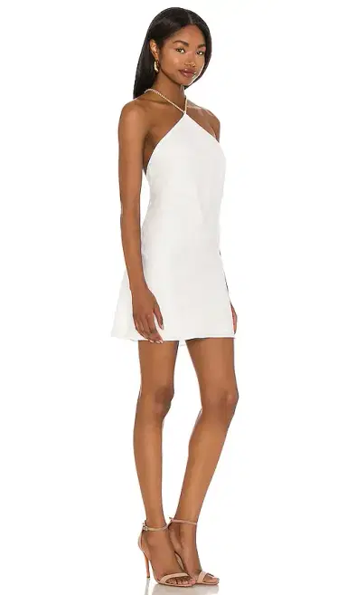 Amanda Uprichard X REVOLVE Claudia X Back Chain Dress | Thumbnail 2