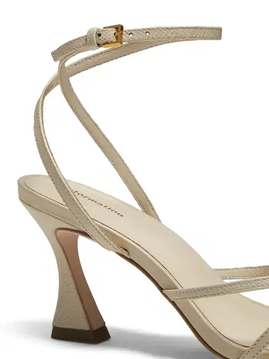 Reformation Women's Gen Leather Sandals - Almond Snake | Thumbnail 6 Reformation Women's Gen Leather Sandals - Almond Snake | Thumbnail 6