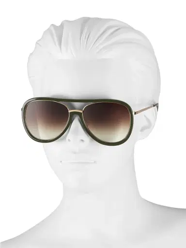 Barton Perreira Women's 59MM Fossett Aviator Sunglasses - Gold Alpine | Thumbnail 3 Barton Perreira Women's 59MM Fossett Aviator Sunglasses - Gold Alpine | Thumbnail 3