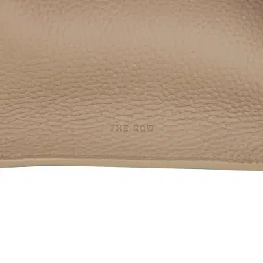 The Row The Row Soft Margaux 12 Bag Dark Taupe Calfskin Silver Hardware | Thumbnail 6