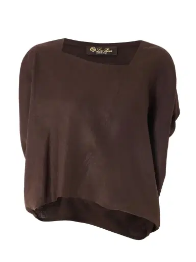 Loro Piana Gaia Asymmetric Linen Blouse | Thumbnail 1