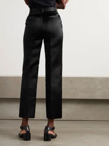 Loro Piana Duchesse Silk-satin Straight-leg Pants | Thumbnail 4 Loro Piana Duchesse Silk-satin Straight-leg Pants | Thumbnail 4